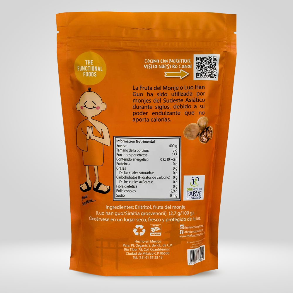 Fruta del Monje Endulzante Natural