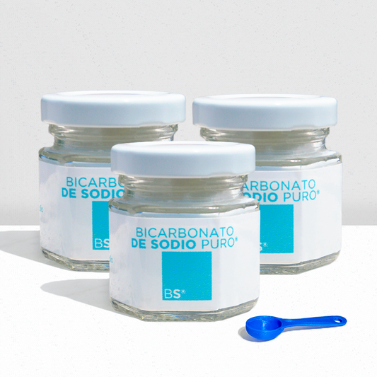 3 Pack Bicarbonato de Sodio Puro mini