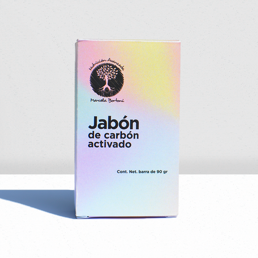 Jabón de carbón activado