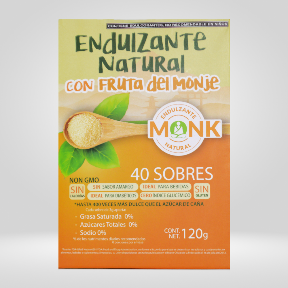 Fruta del Monje Endulzante Natural en Sobres